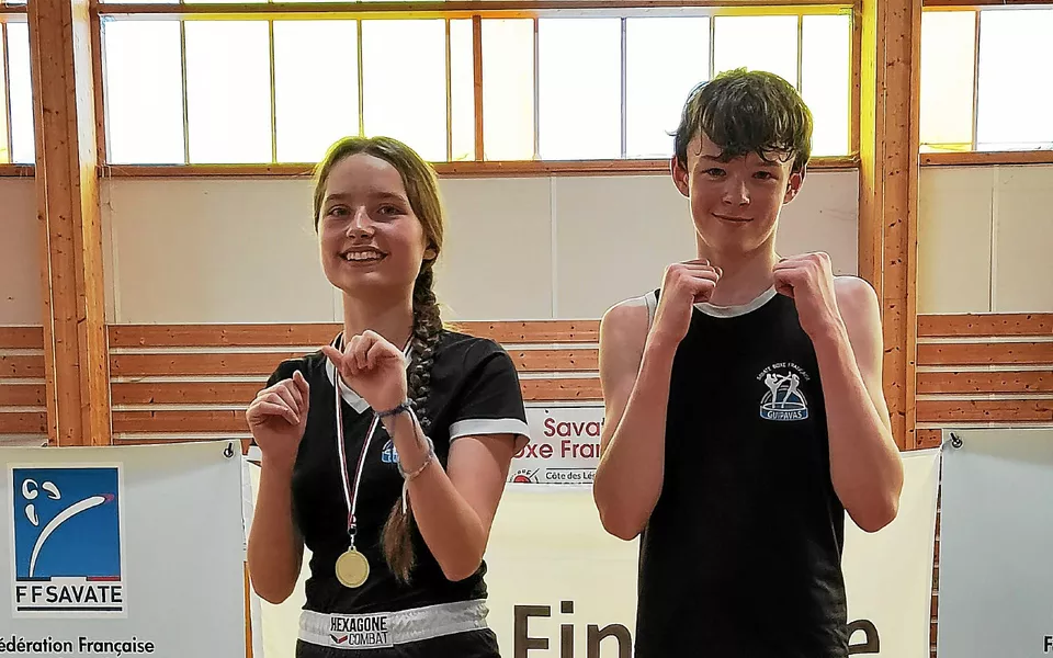 Les jeunes boxeurs de Guipavas au Championnat Jeunes de Bretagne 2025.